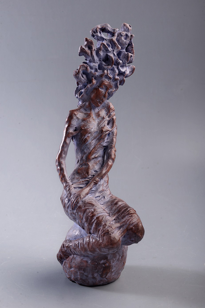 Tainică armonie – ceramică patinată, artist Petru Leahu – Petru Leahu – O Galerie de Artă