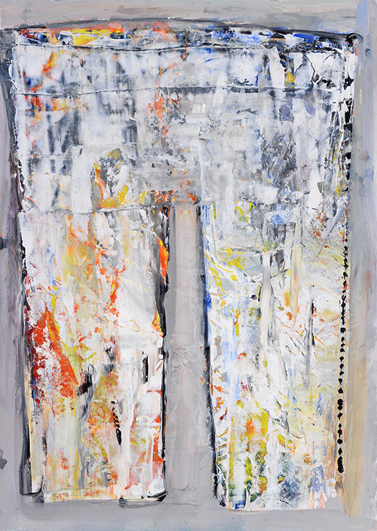 Poartă – pictură în acrilic, artistă Cristina Marian – Cristina Marian – O Galerie de Artă