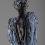 Revedere – ceramică patinată, artist Petru Leahu – Petru Leahu – O Galerie de Artă