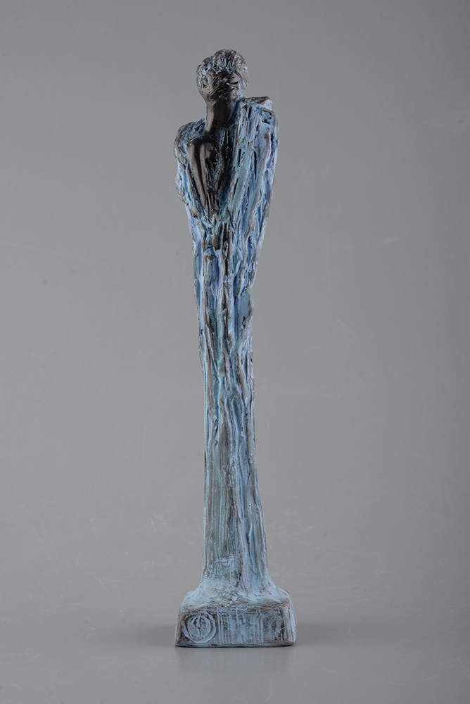 Revedere – ceramică patinată, artist Petru Leahu – Petru Leahu – O Galerie de Artă