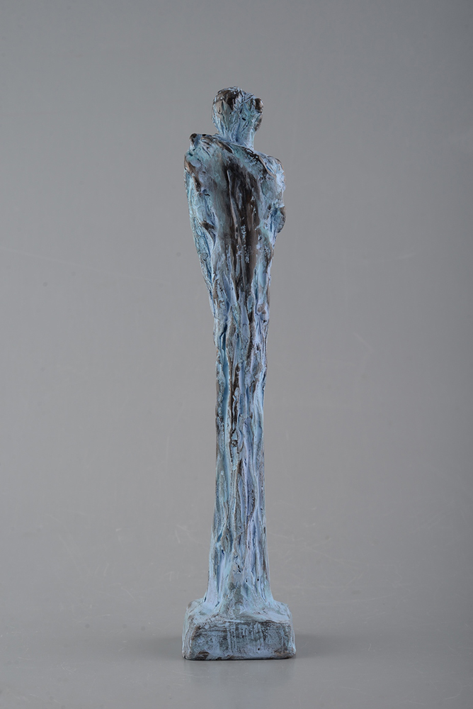 Revedere – ceramică patinată, artist Petru Leahu – Petru Leahu – O Galerie de Artă