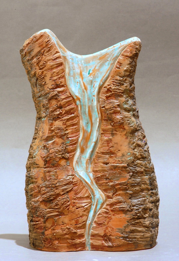 Trunchi I – ceramică, teracotă, artist Petru Leahu – Petru Leahu – O Galerie de Artă