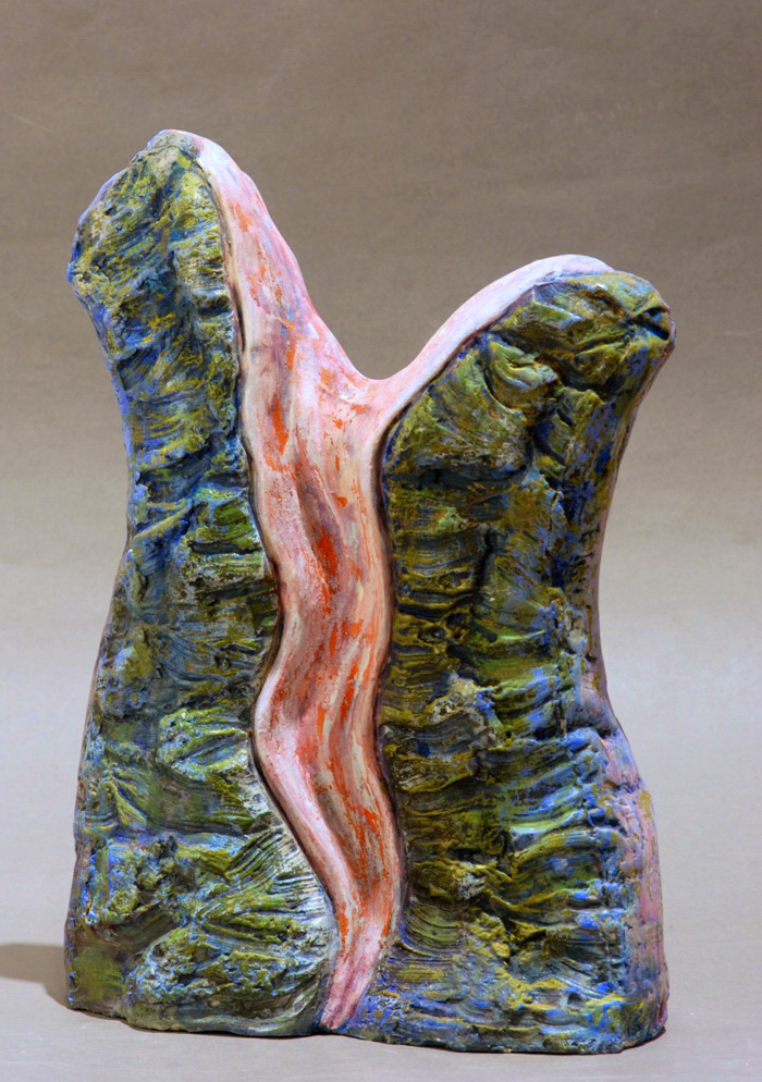 Trunchi II – ceramică, șamotă, artist Petru Leahu – Petru Leahu – O Galerie de Artă