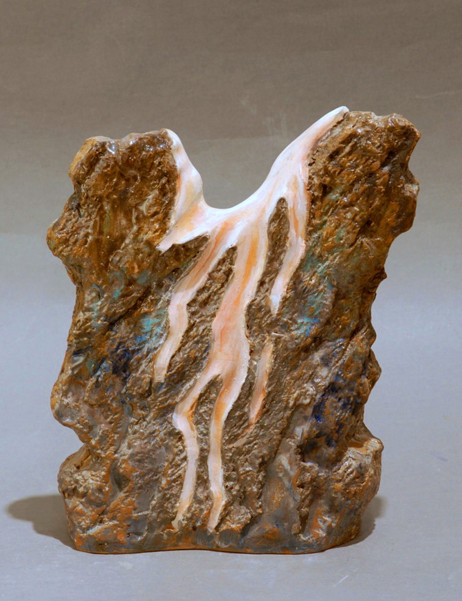 Atingere II – ceramică, teracotă, artist Petru Leahu – Petru Leahu – O Galerie de Artă