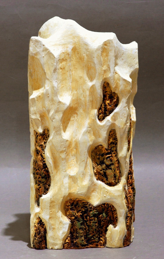 Sunet de orgă – ceramică, șamotă, artist Petru Leahu – Petru Leahu – O Galerie de Artă