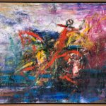 Călărețul anonim III – pictură în ulei, artist Iurie Cojocaru – Iurie Cojocaru – O Galerie de Artă