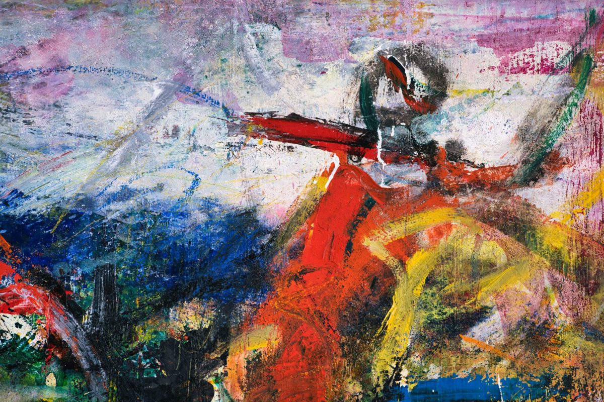 Călărețul anonim III – pictură în ulei, artist Iurie Cojocaru – Iurie Cojocaru – O Galerie de Artă