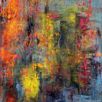 Entropic gravity – Risipiri – pictură în ulei, artistă Cristina Marian – Cristina Marian – O Galerie de Artă