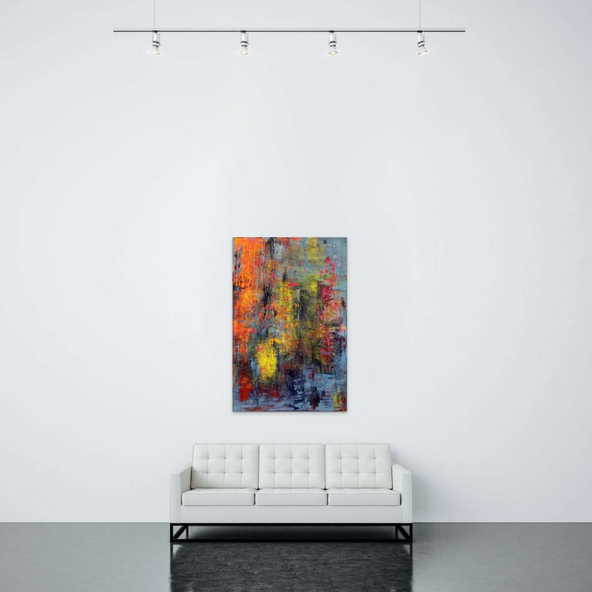 Entropic gravity – Risipiri – pictură în ulei, artistă Cristina Marian – Cristina Marian – O Galerie de Artă