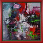 Fereastră III – pictură în acrilic, artist Emanuel Bumbu – Emanuel Bumbu – O Galerie de Artă