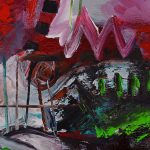 Fereastră III – pictură în acrilic, artist Emanuel Bumbu – Emanuel Bumbu – O Galerie de Artă