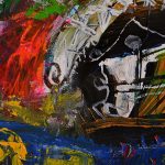 Fereastră II – pictură în acrilic, artist Emanuel Bumbu – Emanuel Bumbu – O Galerie de Artă