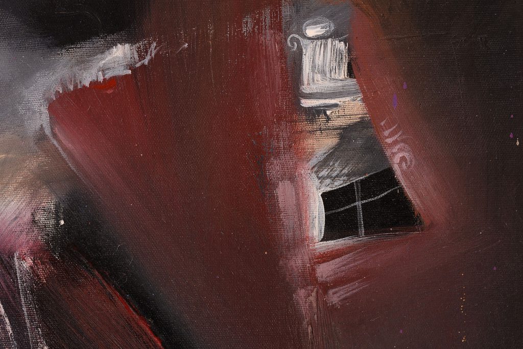 Fereastră I – pictură în acrilic, artist Emanuel Bumbu – Emanuel Bumbu – O Galerie de Artă