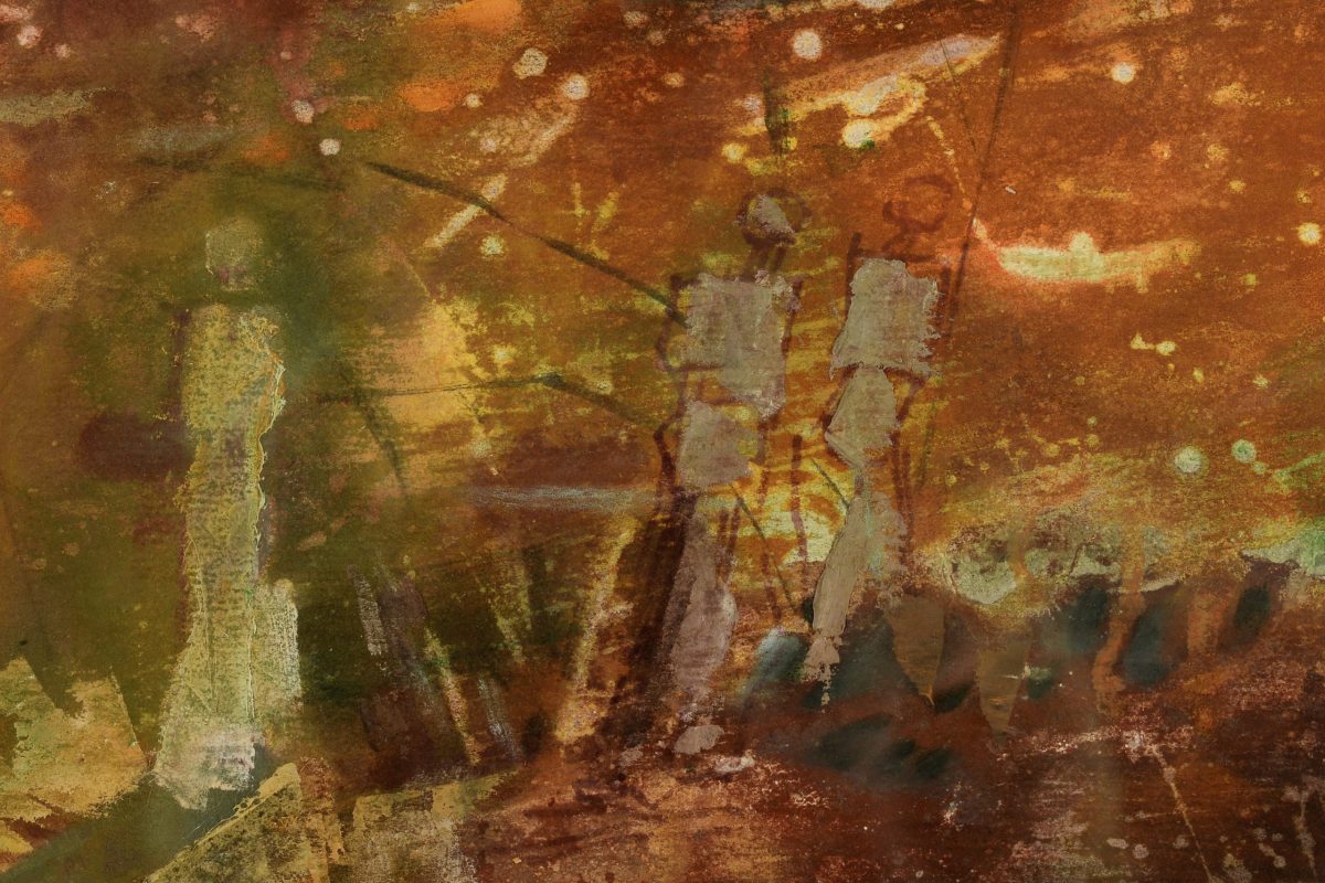 Fiesta II – pictură în ulei, artist Octavian Cosman – Octavian Cosman – O Galerie de Artă