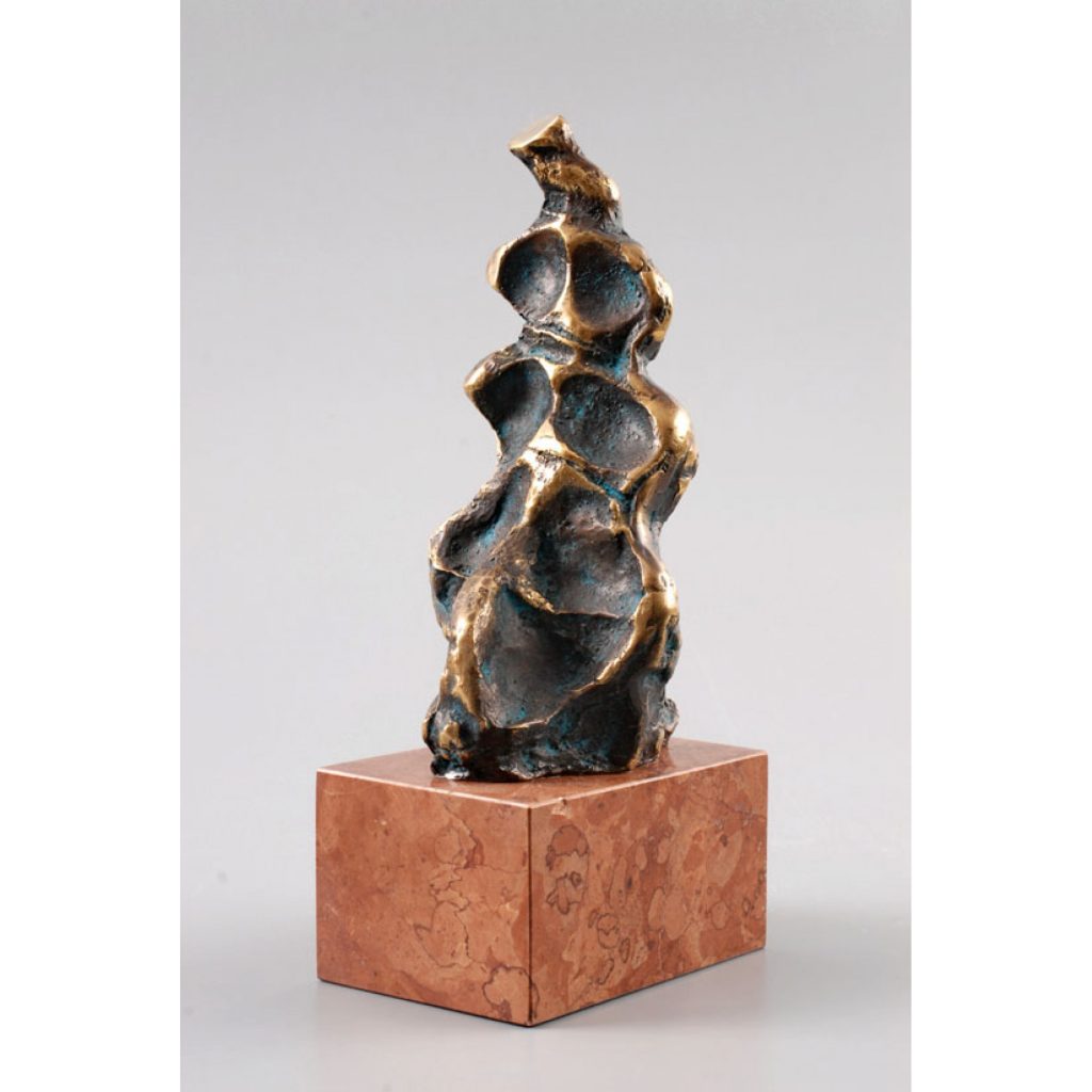Figurină – sculptură în bronz, artist Liviu Bumbu – Liviu Bumbu – O Galerie de Artă