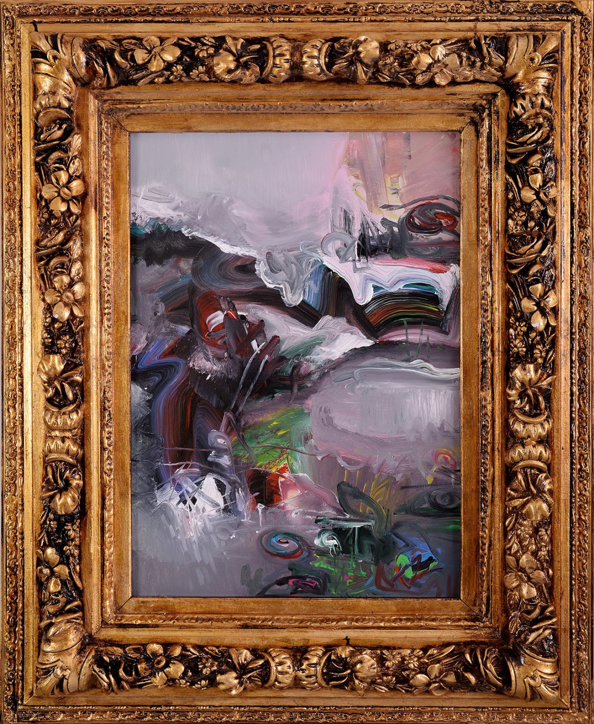 Frământările muntelui – pictură în acrilic, artist Emanuel Bumbu – Emanuel Bumbu – O Galerie de Artă