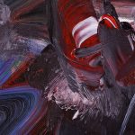 Frământările muntelui – pictură în acrilic, artist Emanuel Bumbu – Emanuel Bumbu – O Galerie de Artă
