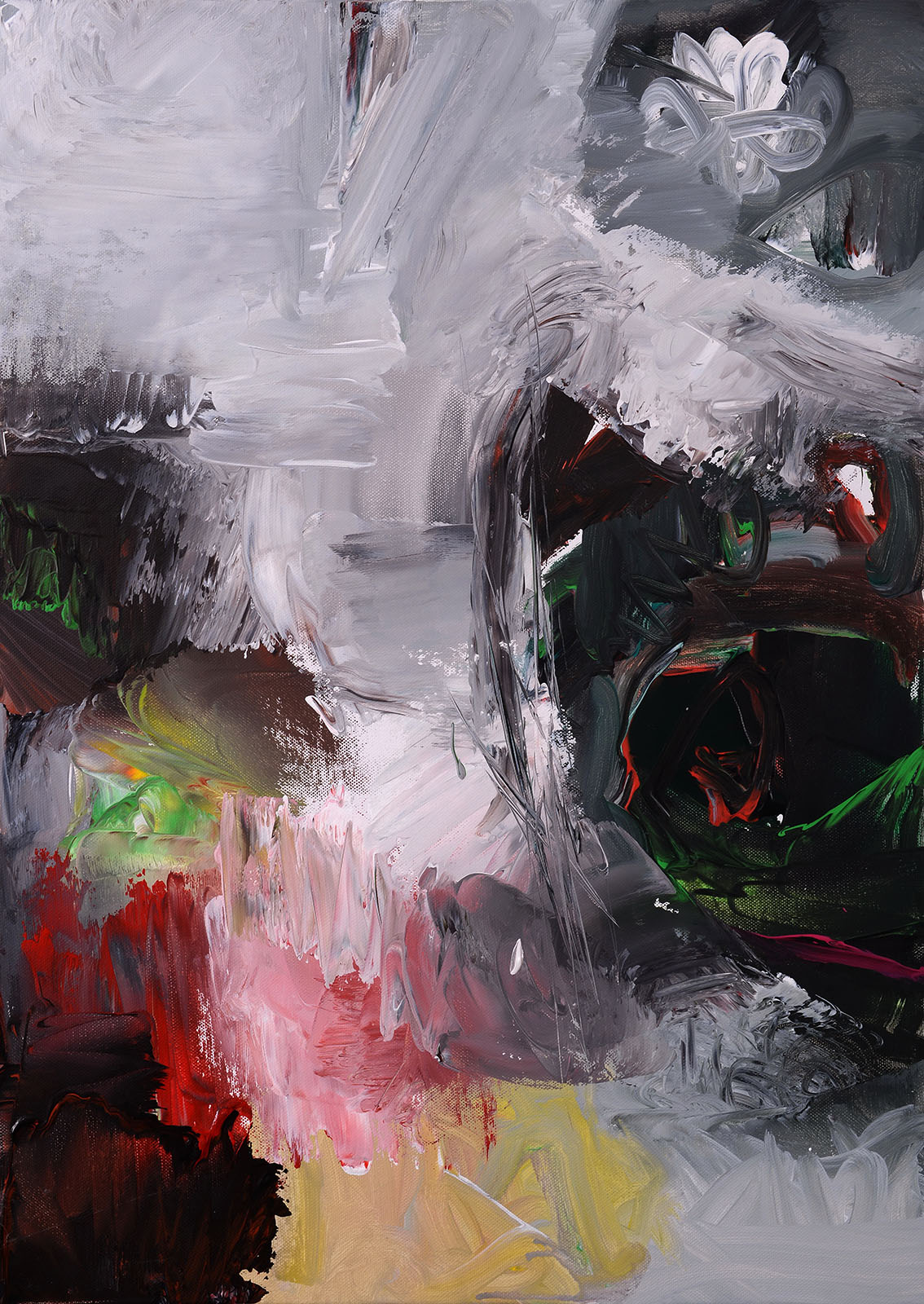Grota – pictură în acrilic, artist Emanuel Bumbu – Emanuel Bumbu – O Galerie de Artă