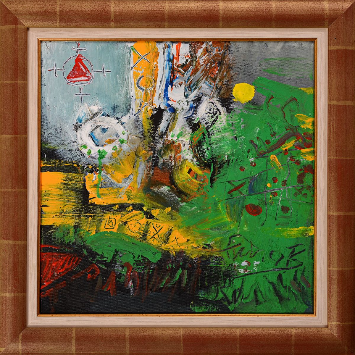 Hrisov – pictură în acrilic, artist Emanuel Bumbu – Emanuel Bumbu – O Galerie de Artă
