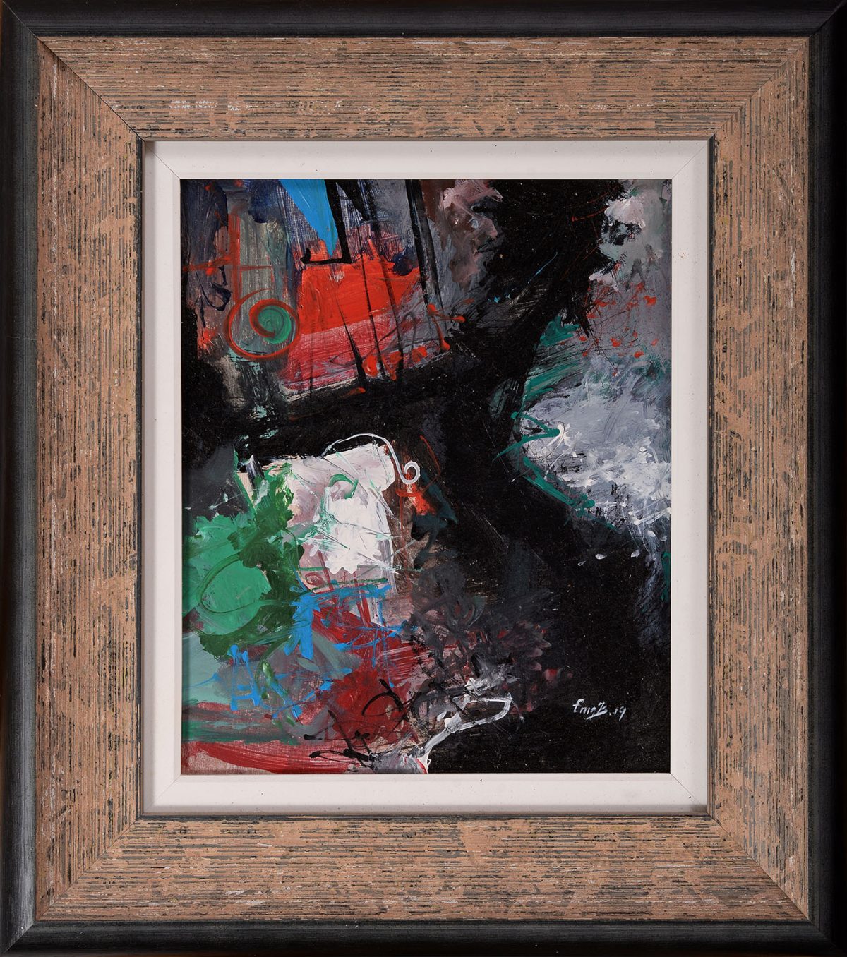 Înserare – pictură în acrilic, artist Emanuel Bumbu – Emanuel Bumbu – O Galerie de Artă
