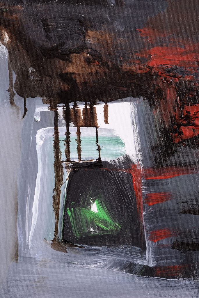Între vis și realitate – pictură în acrilic, artist Emanuel Bumbu – Emanuel Bumbu – O Galerie de Artă