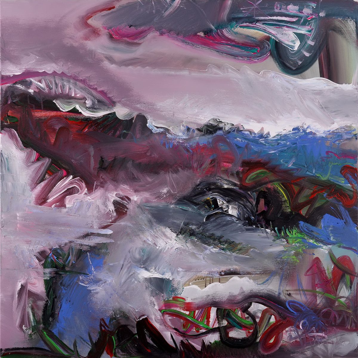 Învolburare – pictură în acrilic, artist Emanuel Bumbu – Emanuel Bumbu – O Galerie de Artă