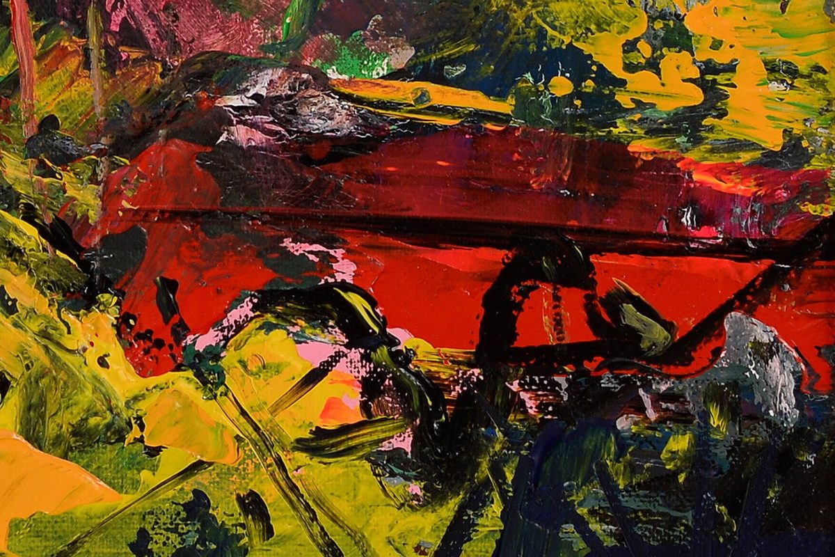 Joc cromatic – pictură în acrilic, artist Emanuel Bumbu – Emanuel Bumbu – O Galerie de Artă