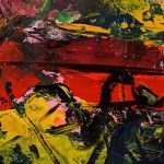 Joc cromatic – pictură în acrilic, artist Emanuel Bumbu – Emanuel Bumbu – O Galerie de Artă