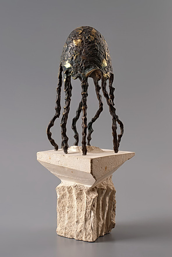 Baldachin – sculptură în bronz, artist Liviu Bumbu – Liviu Bumbu – O Galerie de Artă