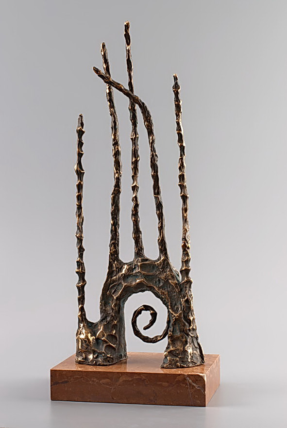 Binecuvântare – sculptură în bronz, artist Liviu Bumbu – Liviu Bumbu – O Galerie de Artă