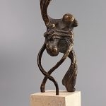 Capricorn – sculptură în bronz, artist Liviu Bumbu – Liviu Bumbu – O Galerie de Artă