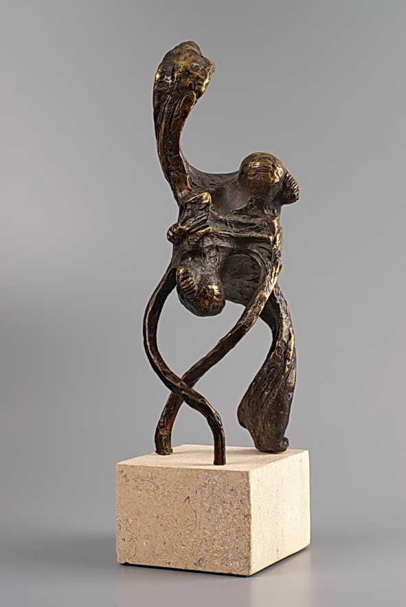 Capricorn – sculptură în bronz, artist Liviu Bumbu – Liviu Bumbu – O Galerie de Artă