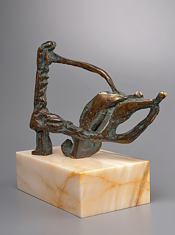 Faraon – sculptură în bronz, artist Liviu Bumbu – Liviu Bumbu – O Galerie de Artă