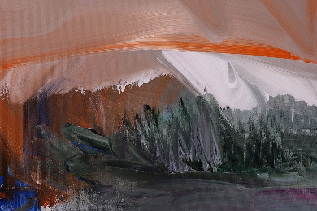 Liniște II – pictură în acrilic, artist Emanuel Bumbu – Emanuel Bumbu – O Galerie de Artă