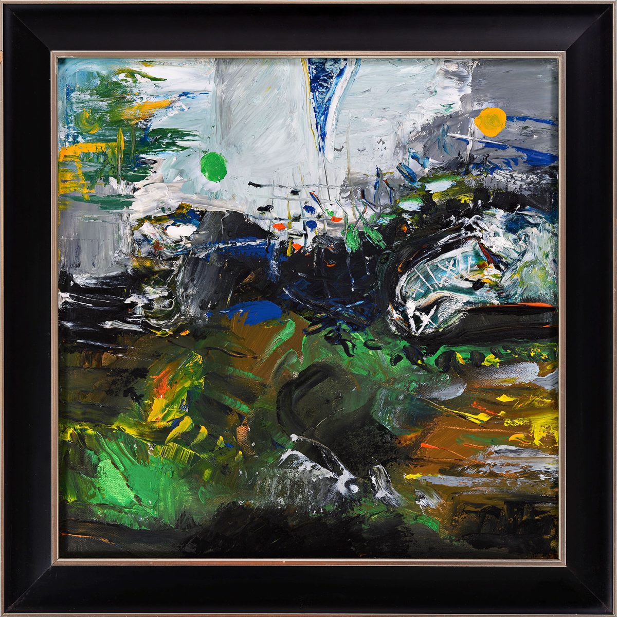 Luminiș – pictură în acrilic, artist Emanuel Bumbu – Emanuel Bumbu – O Galerie de Artă