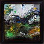 Luminiș – pictură în acrilic, artist Emanuel Bumbu – Emanuel Bumbu – O Galerie de Artă