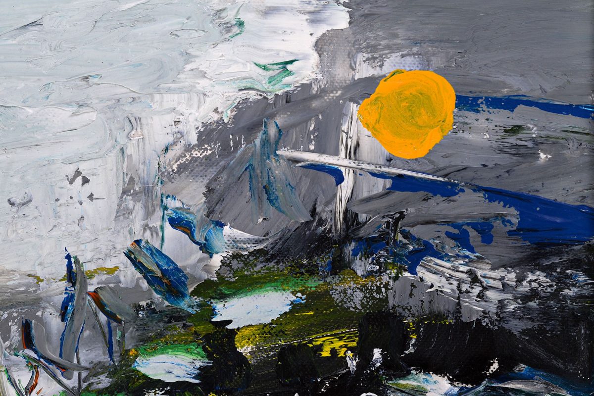 Luminiș – pictură în acrilic, artist Emanuel Bumbu – Emanuel Bumbu – O Galerie de Artă