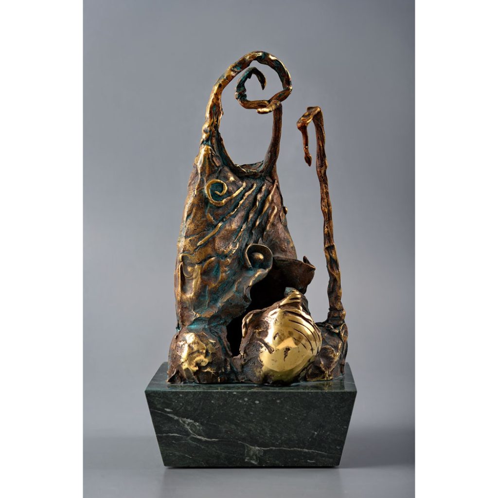 Mână I – sculptură în bronz, artist Liviu Bumbu – Liviu Bumbu – O Galerie de Artă