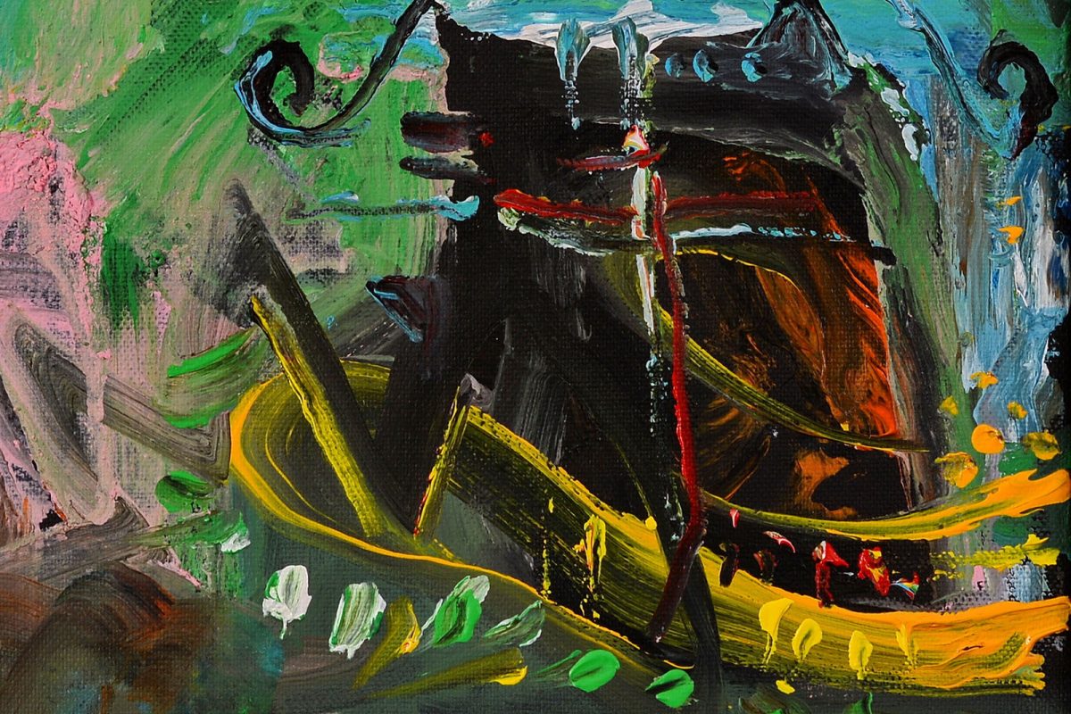 Margine de sat – pictură în acrilic, artist Emanuel Bumbu – Emanuel Bumbu – O Galerie de Artă