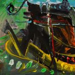 Margine de sat – pictură în acrilic, artist Emanuel Bumbu – Emanuel Bumbu – O Galerie de Artă