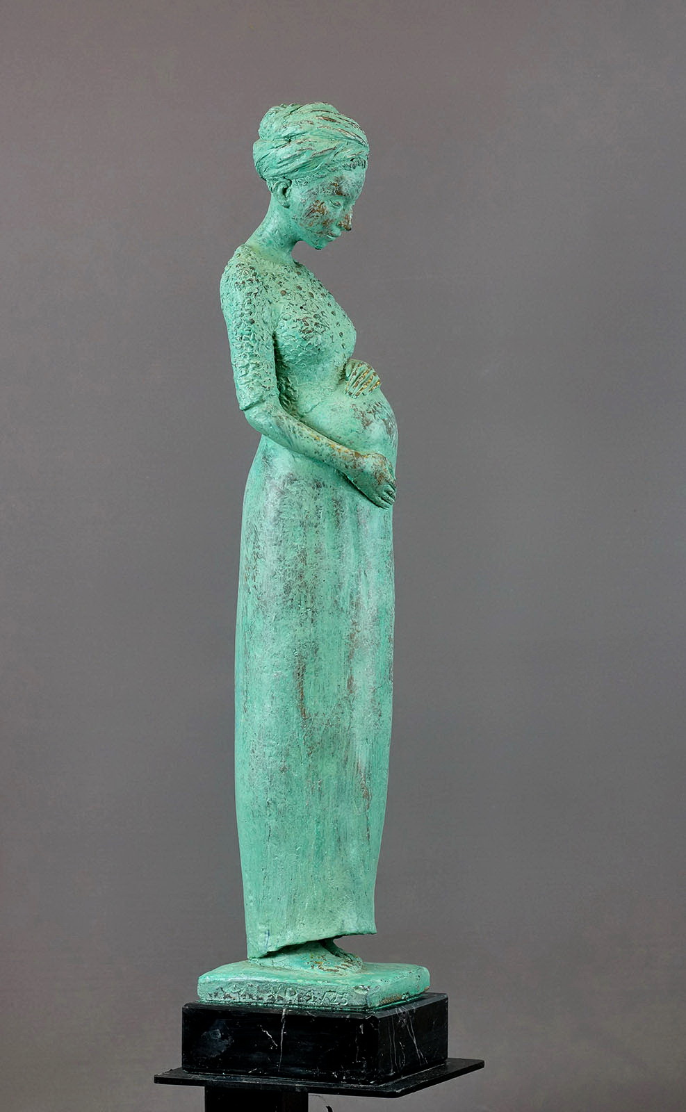 Nădejde I – sculptură în bronz, artist Valentin Dodică – Valentin Dodică – O Galerie de Artă