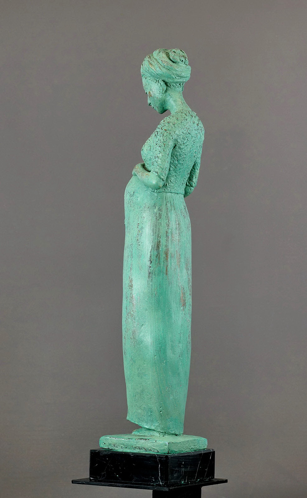 Nădejde I – sculptură în bronz, artist Valentin Dodică – Valentin Dodică – O Galerie de Artă