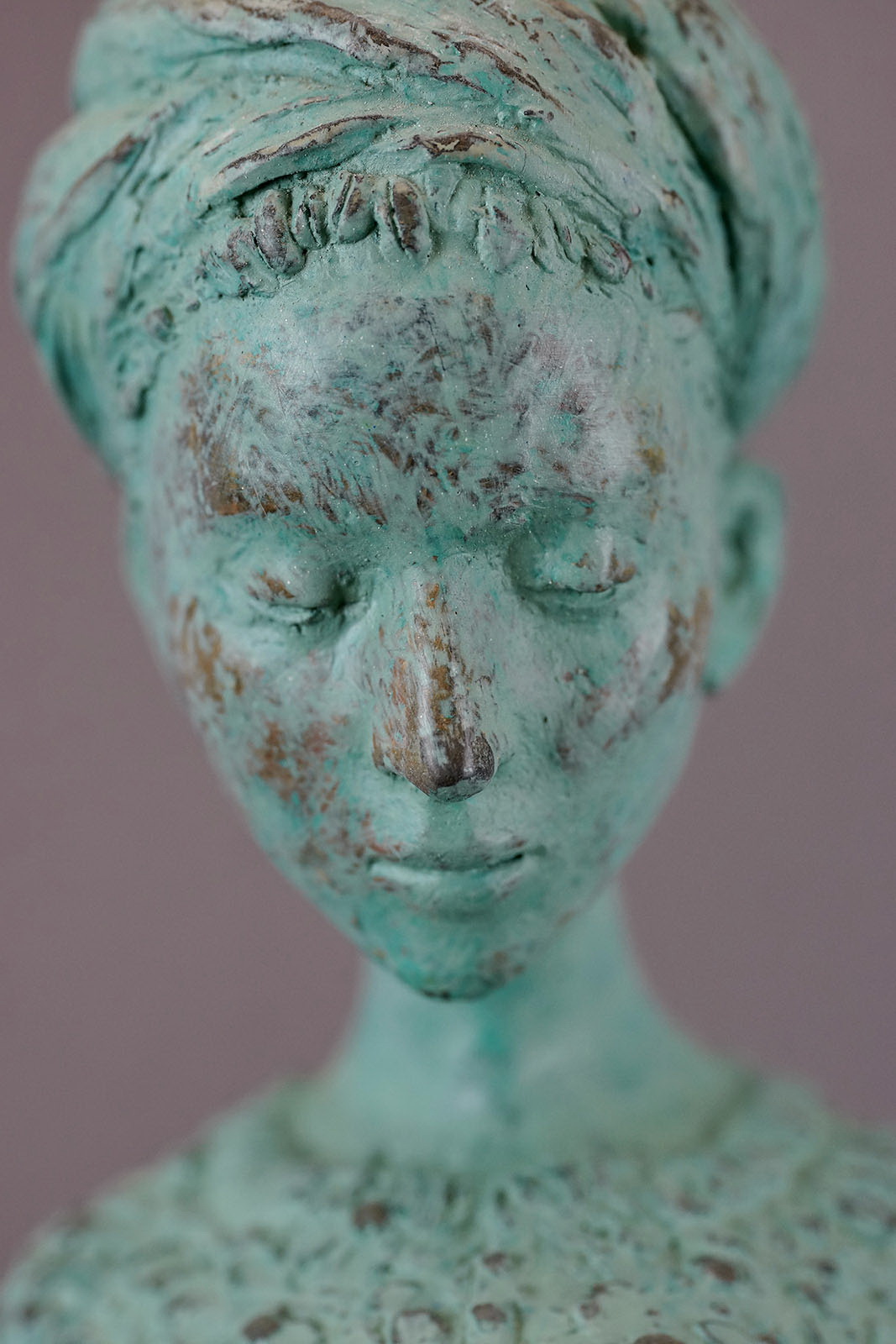 Nădejde I – sculptură în bronz, artist Valentin Dodică – Valentin Dodică – O Galerie de Artă