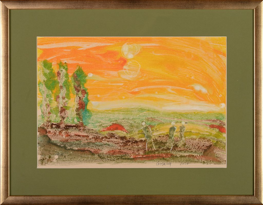 Apus de soare – pictură în ulei, artist Octavian Cosman – Octavian Cosman – O Galerie de Artă