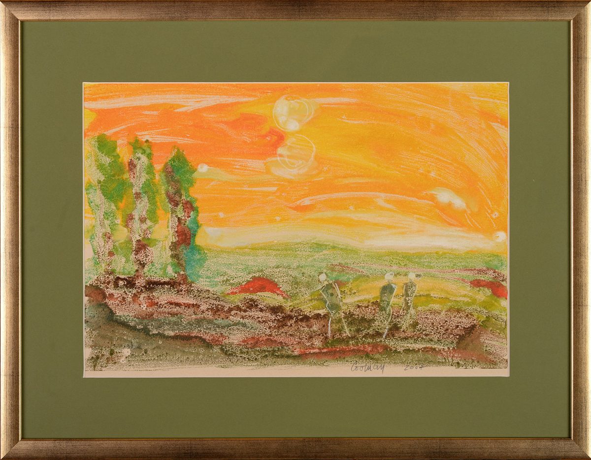 Apus de soare – pictură în ulei, artist Octavian Cosman – Octavian Cosman – O Galerie de Artă