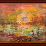 Canicula – pictură în ulei, artist Octavian Cosman – Octavian Cosman – O Galerie de Artă