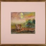 Grup pe ţărm – acuarelă, artist Octavian Cosman – Octavian Cosman – O Galerie de Artă