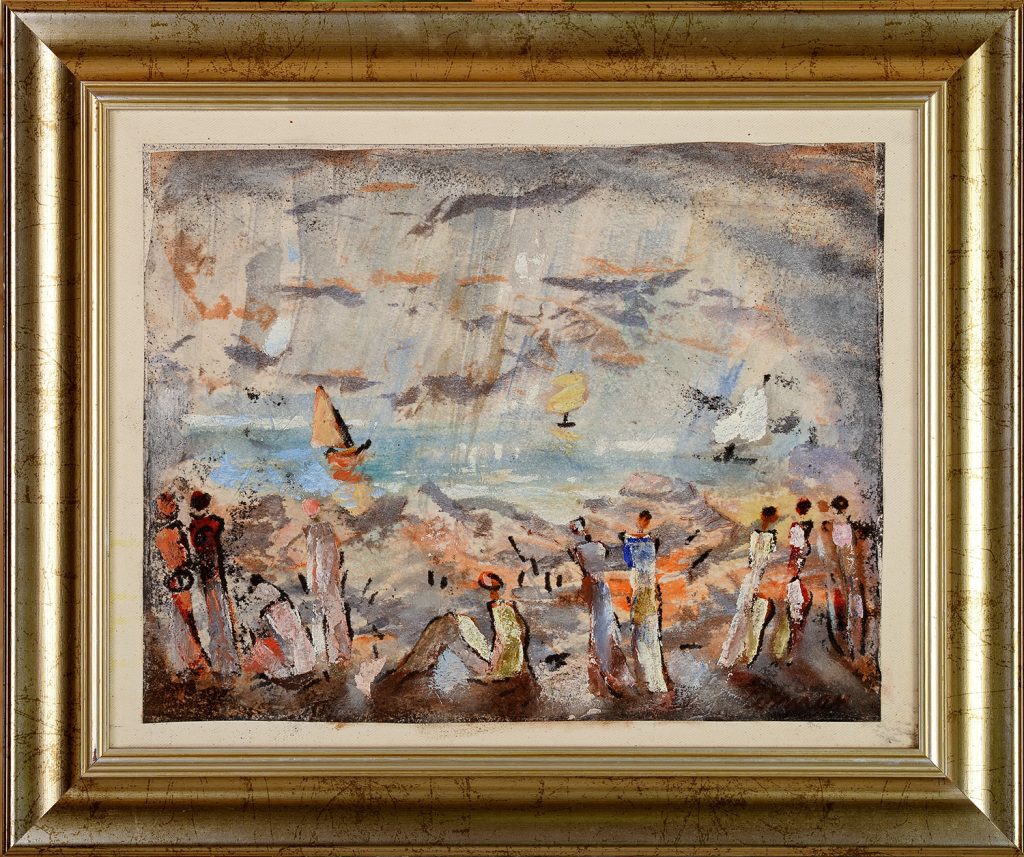 Nelinişte – pictură în ulei, artist Octavian Cosman – Octavian Cosman – O Galerie de Artă