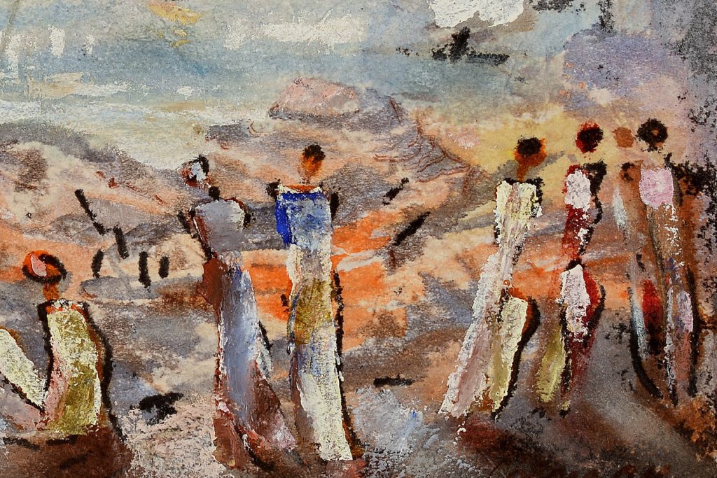 Nelinişte – pictură în ulei, artist Octavian Cosman – Octavian Cosman – O Galerie de Artă
