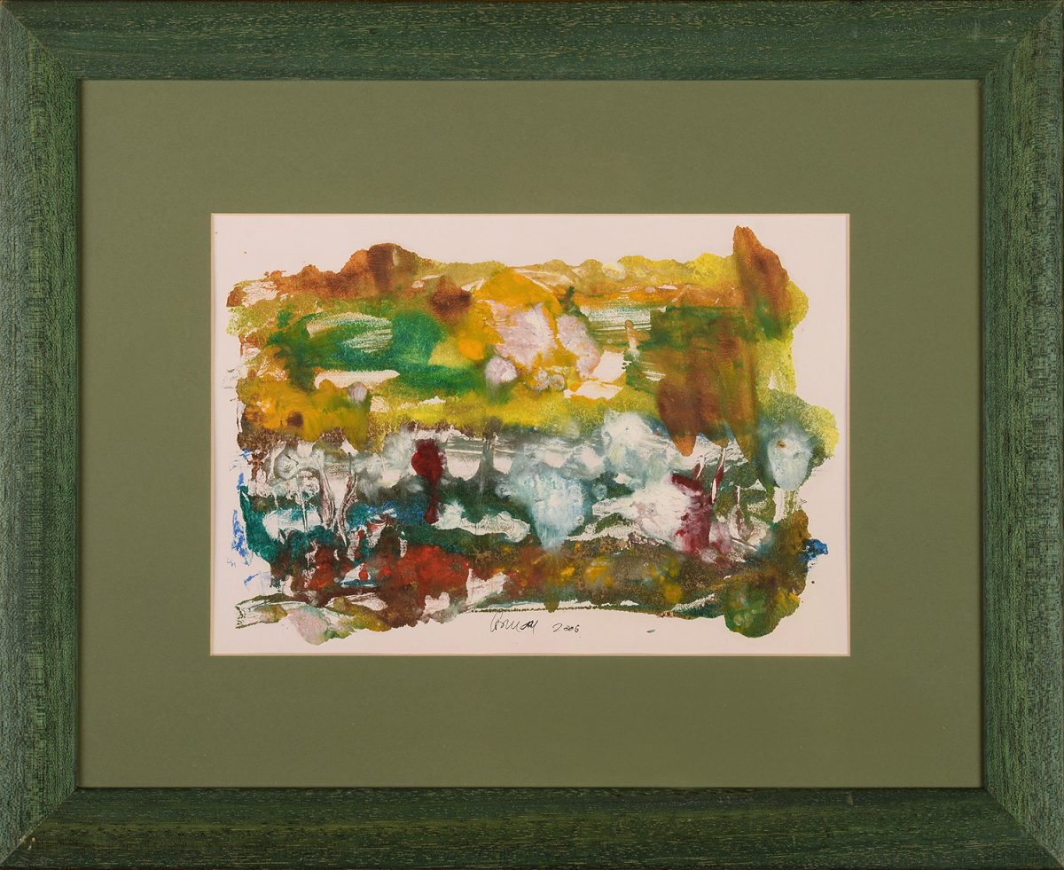 Peisaj – pictură în ulei, artist Octavian Cosman – Octavian Cosman – O Galerie de Artă
